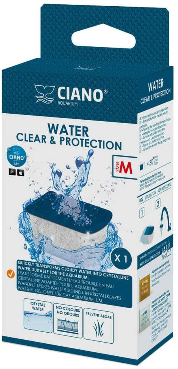 Ciano Aquarium Water Clear & Protection Filter Medium