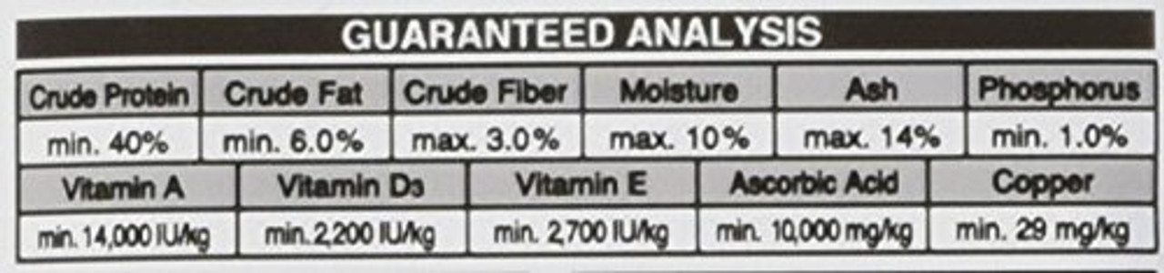 Hikari Shrimp Cuisine Analysis 10g