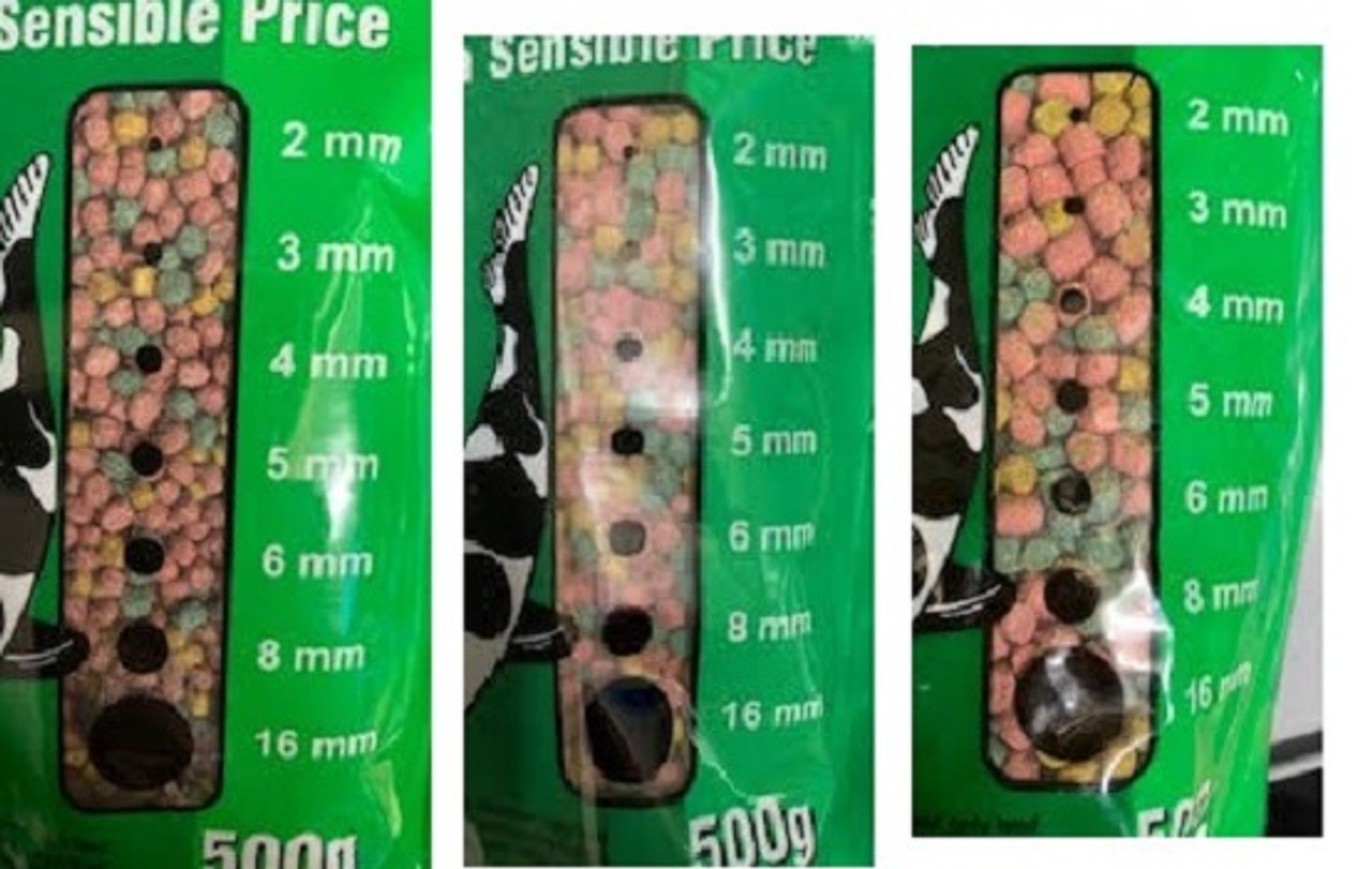 4mm Yamitsu Superior Mix Pond Pellet 2Kg - size