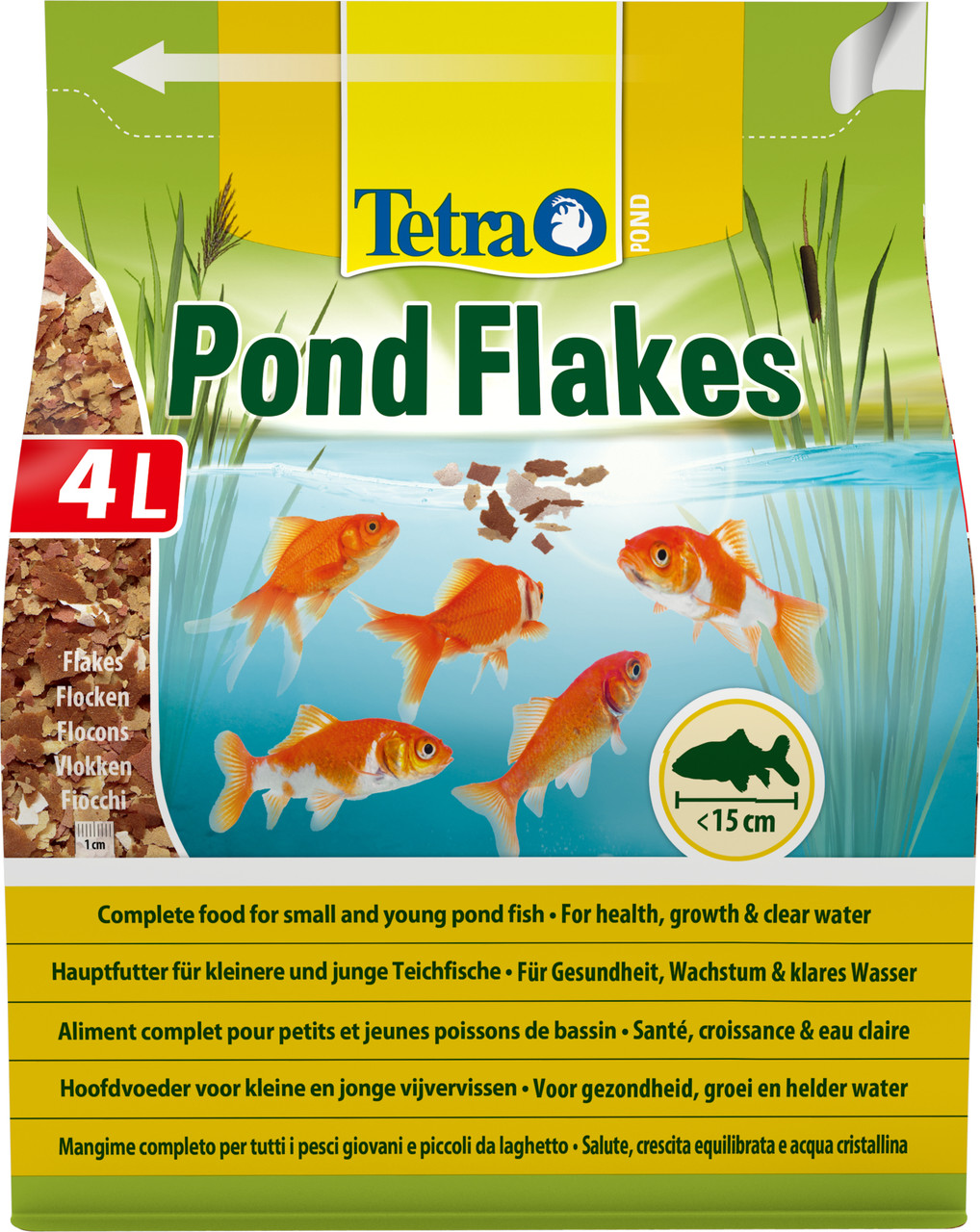 Tetra Pond Flakes 800g 4L