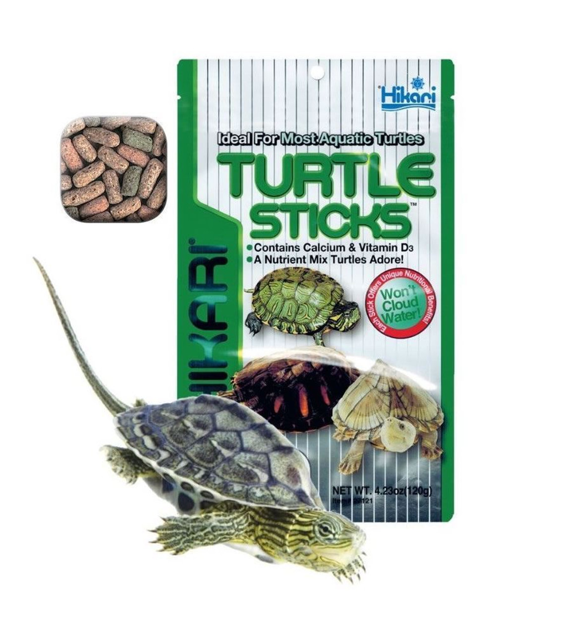 Hikari Turtle Sticks 120g (27121)