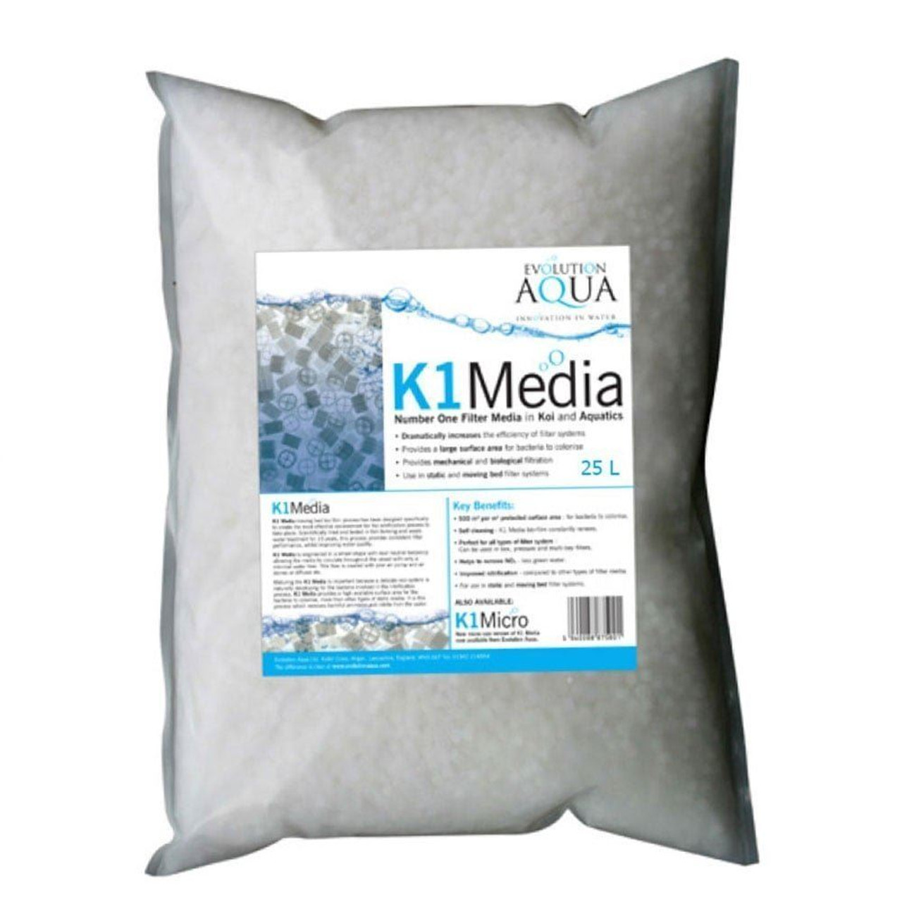 Evolution Aqua K1 Filter Media 25 Litre