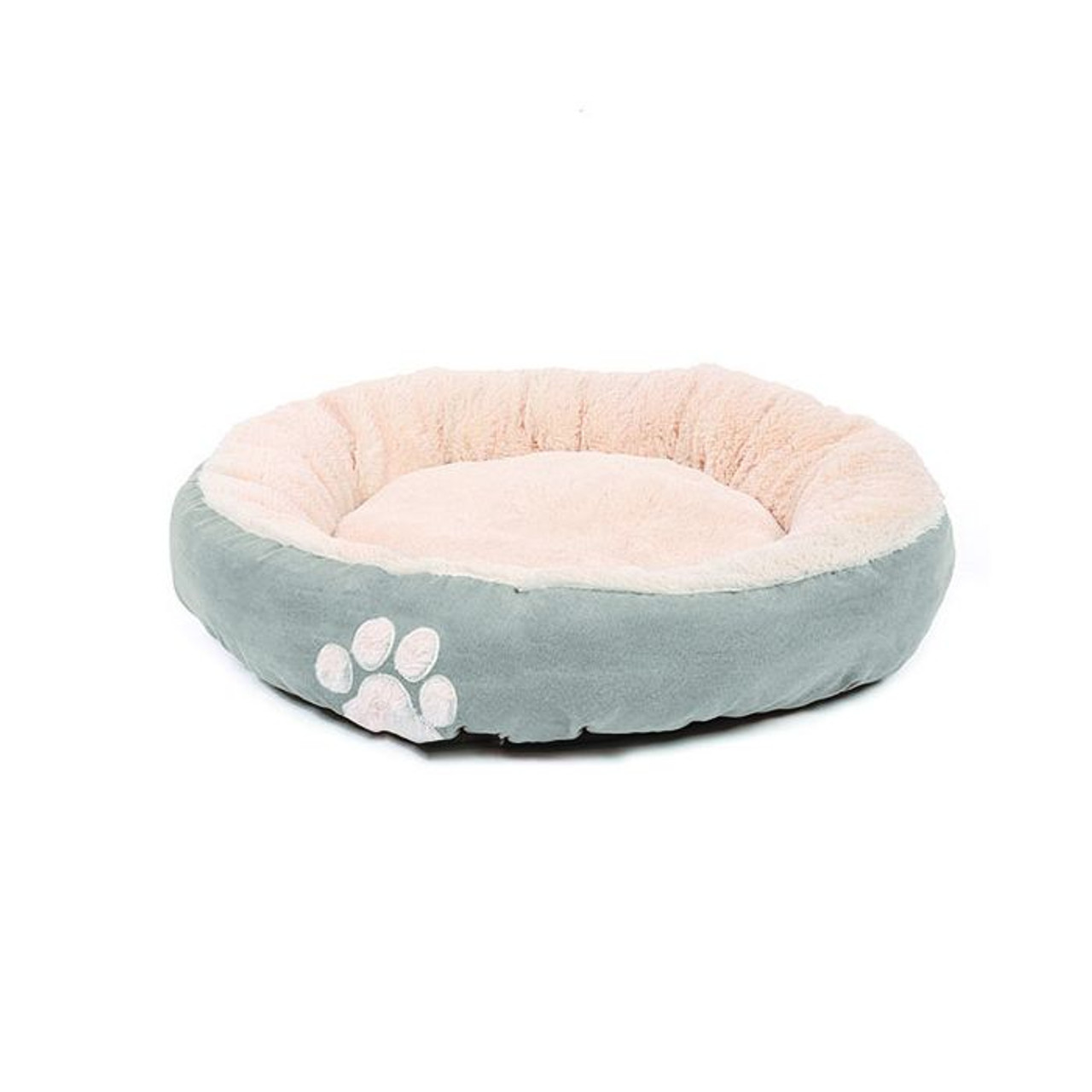 HUGS Round Dog Bed 24" - GREY