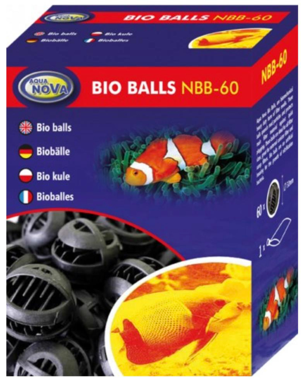 Pet Nova 32mm Bio Balls Approx 60