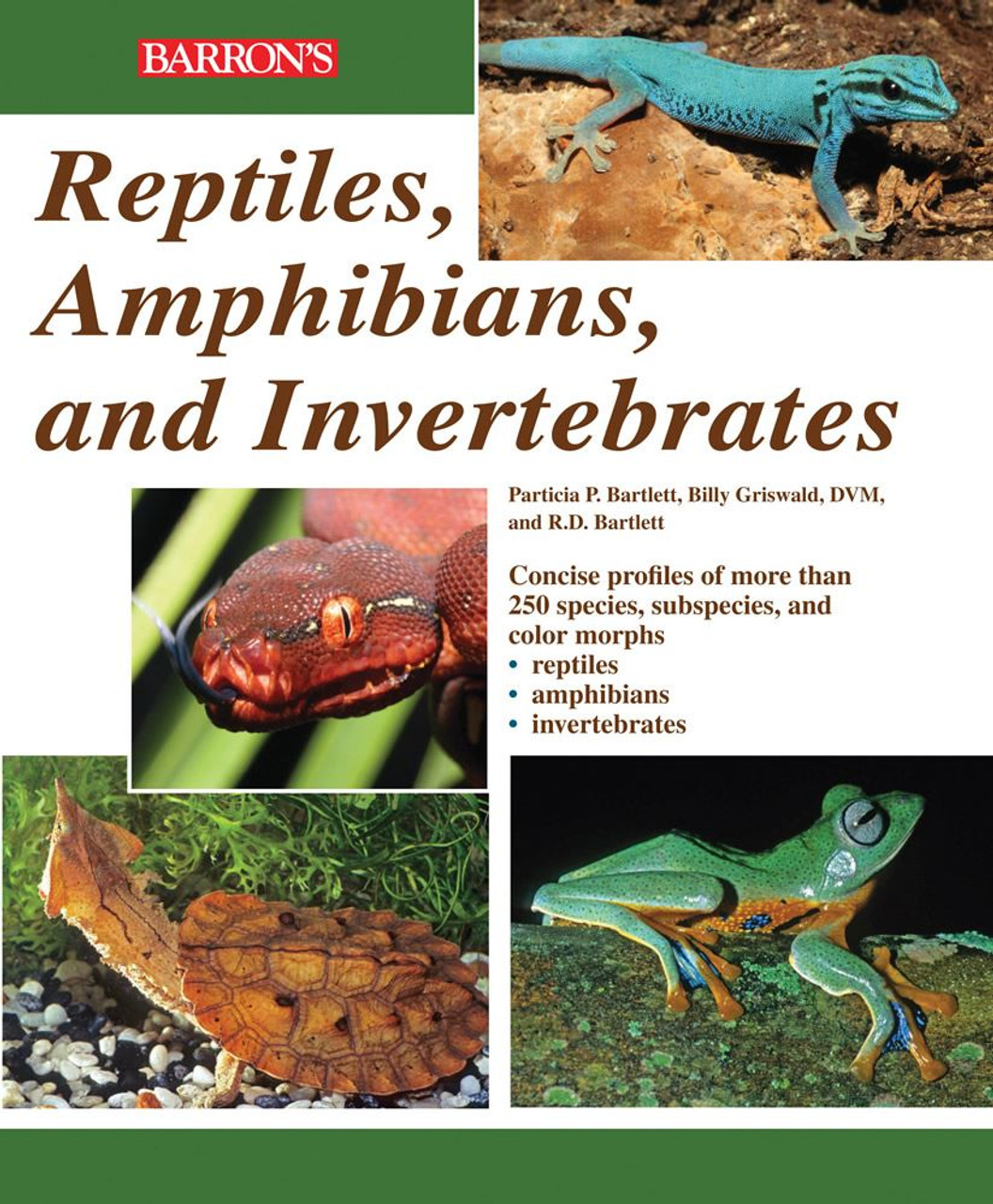Reptiles Amphib and Invertebrates Book Image