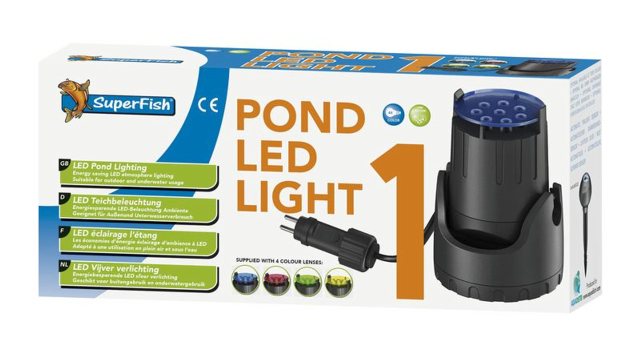 Superfish LED Pond Light Single Under Water Lighting