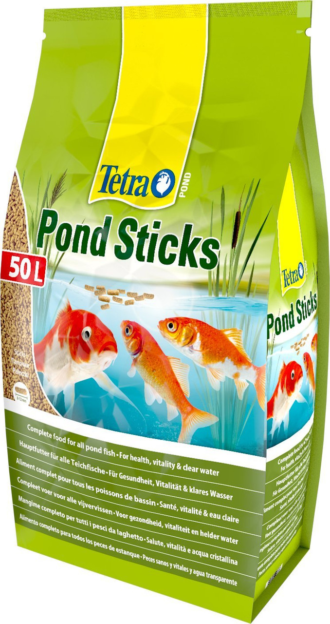 tetra pond sticks 50 litre bag