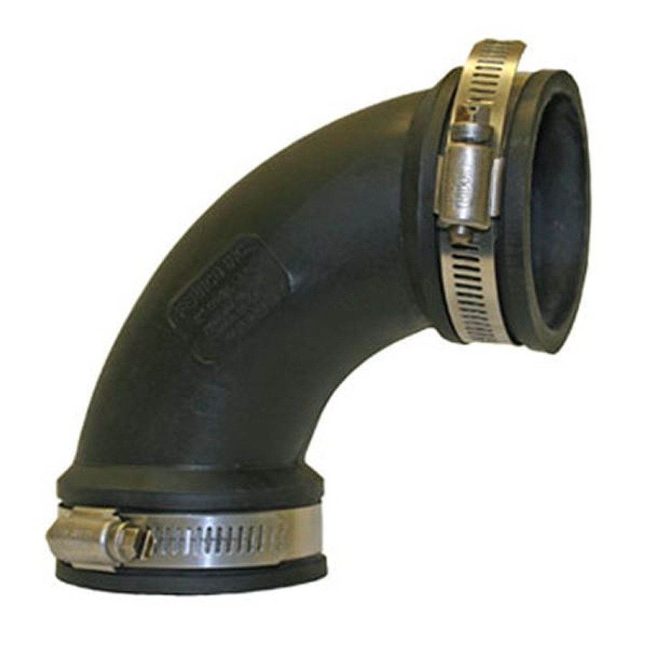 Rubber 90 Elbow Connector 4"