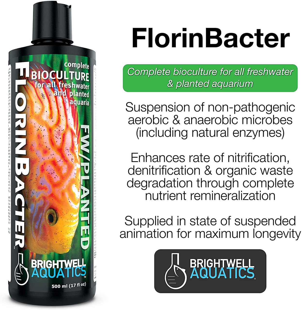 Brightwell Aquarium FlorinBacter - 250ml - FNB250