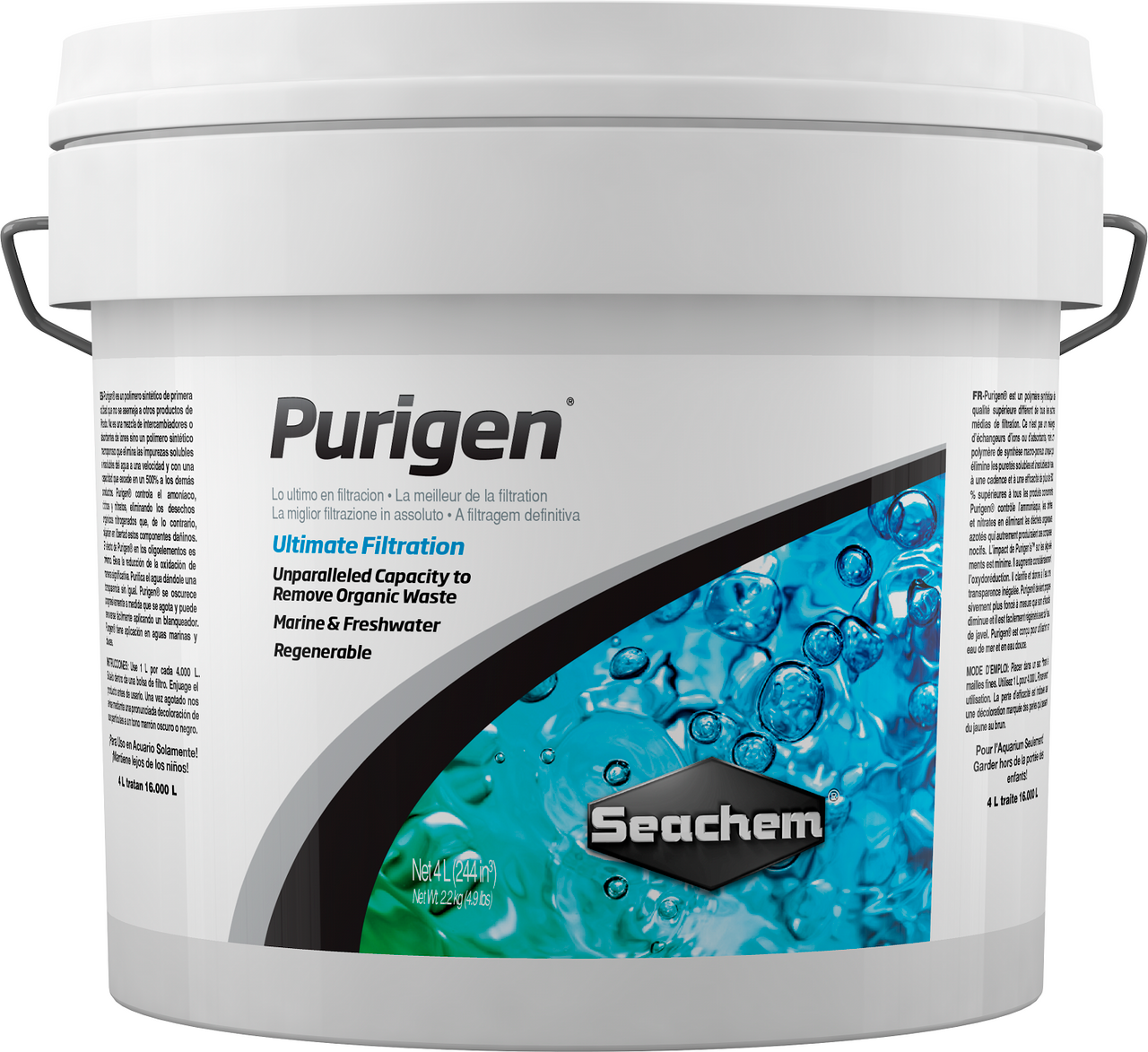 Seachem Purigen 4L Tub
