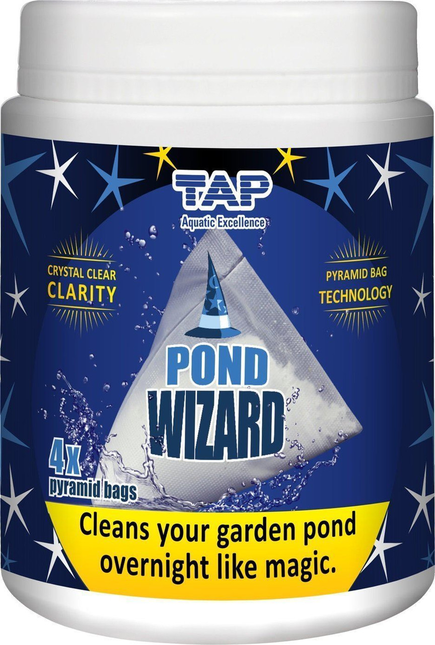 Tap Pond Wizard Clears Cloudy Pond Water 500g