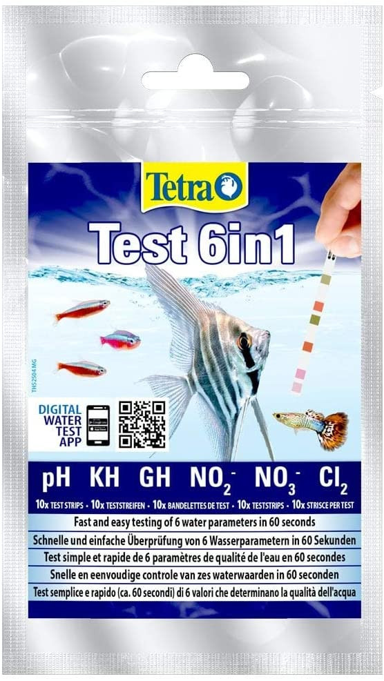 Tetra Aquarium 6 In 1 Test Kit 10 Strip Pack Kettering Koi
