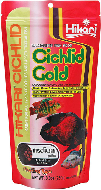 Hikari Cichlid Gold Pellet - Medium 250g