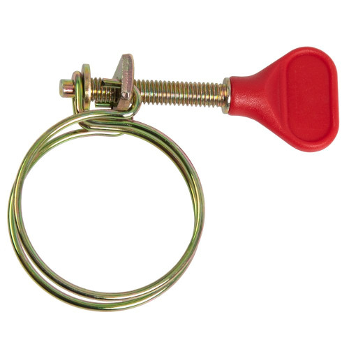 Wire Hose Clips Id 32mm (1.25in) - Red Image