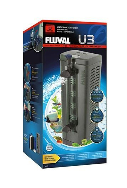 Fluval Aquarium Filter Mini U1 U2 U3 U4 Tropical Fish Tank Filtration