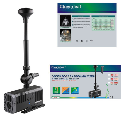 Cloverleaf CHJ Filter Fountain Pumps