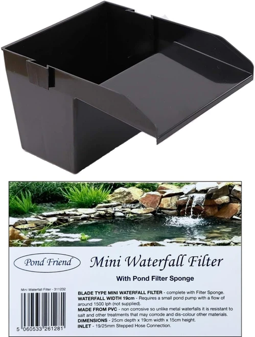 Pond Friend Mini Waterfall Filter