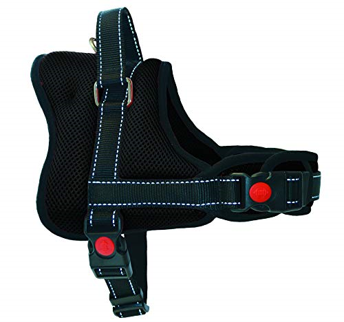 Happy Pet Go Walk Everyday Dog Harness - BLACK Extra Large