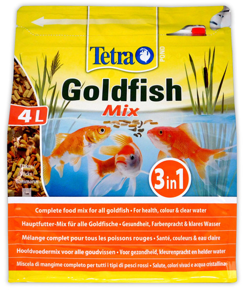 Tetra Pond Goldfish Mix 560g 4 Litres