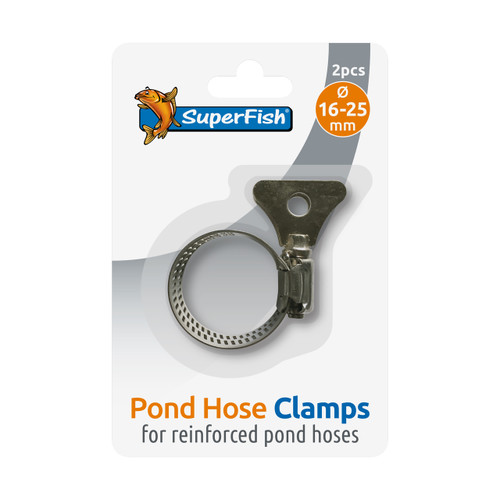 Superfish Pond Hose Wing Clamps 16-25mm