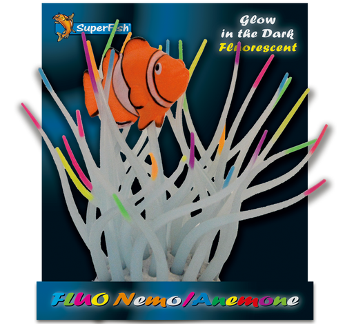 SuperFish Fluorescent Nemo Anemone