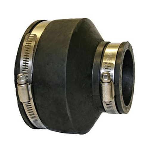 Rubber Pond Pipe Reducer 1.5" - 1.25"