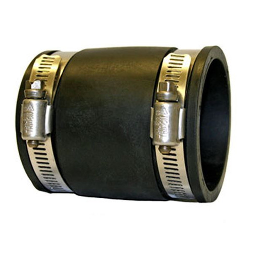 Rubber Straight Connector 4"