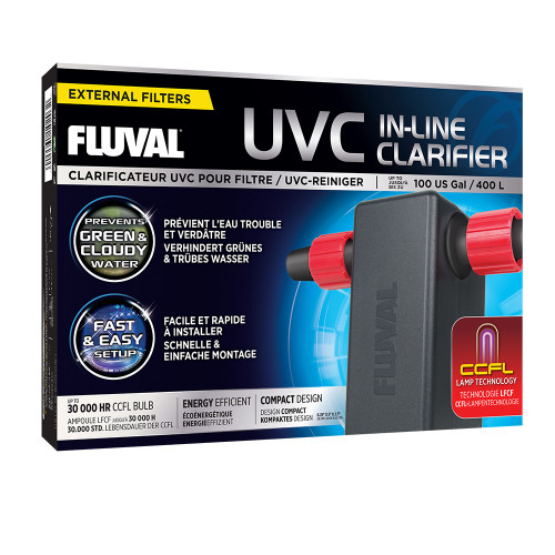 Fluval In-Line UV Clarifier Boxed