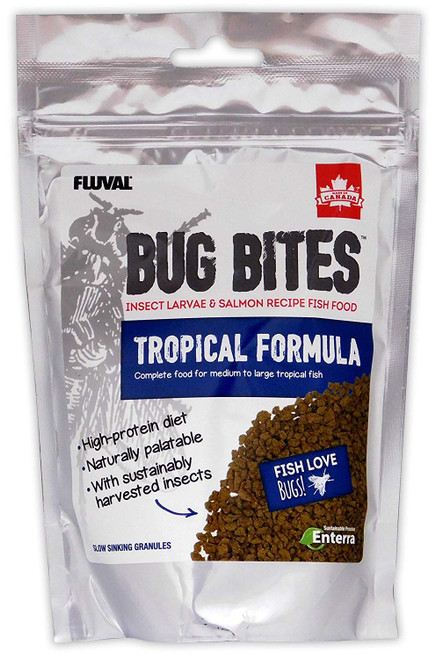 Fluval Bug Bites Tropical Granules 125g