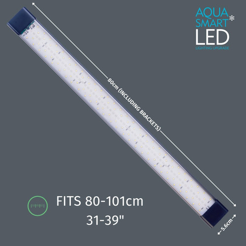 Interpet Aqua Smart LED Light Unit 80-101cm - 3574 dimensions