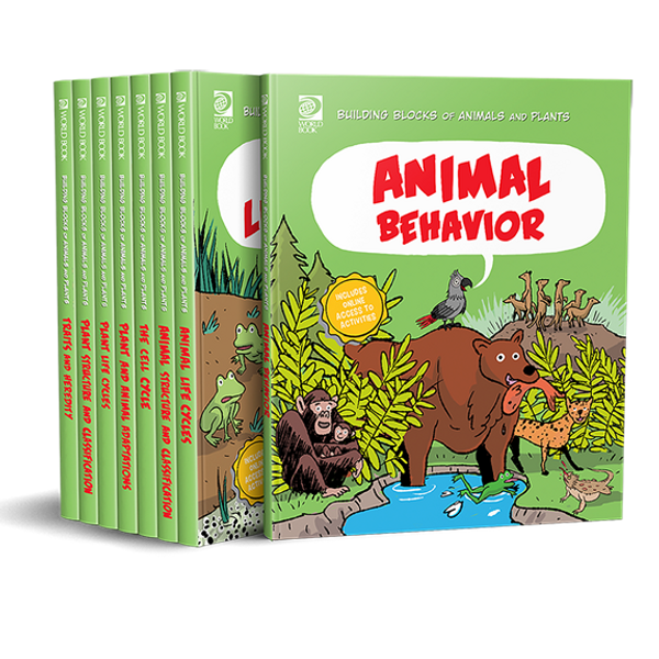 Building Blocks of Animals and Plants (8 Volumes)
