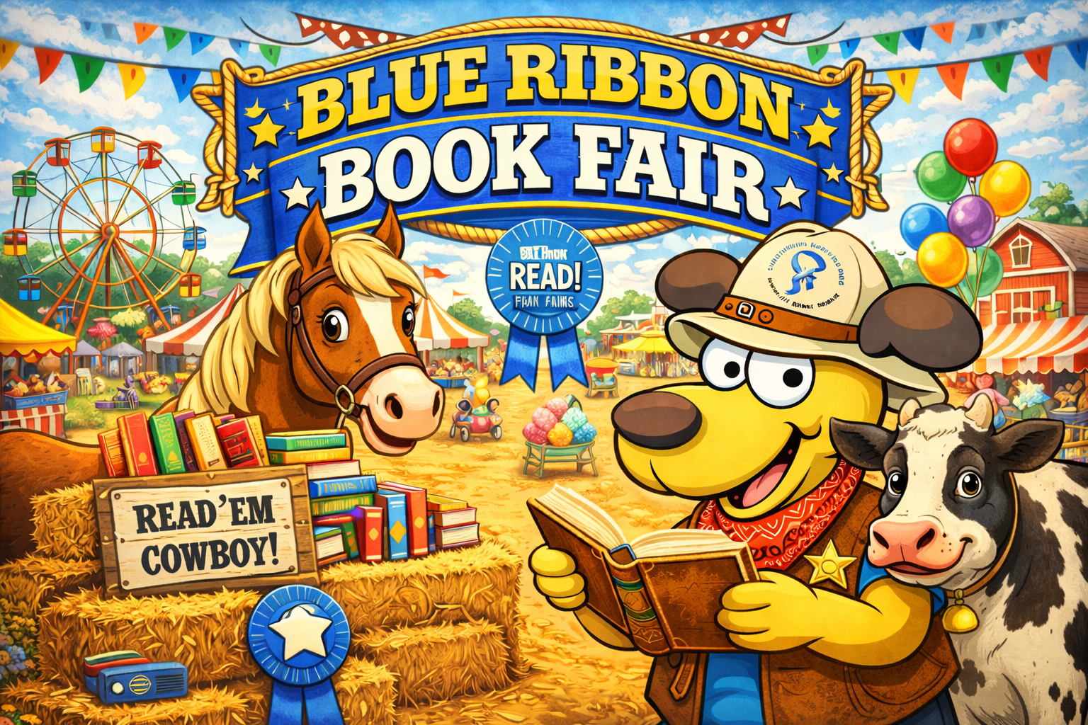 Blue Ribbon Book Fair Bonanza Blue Ribbon Book Fair Bonanza