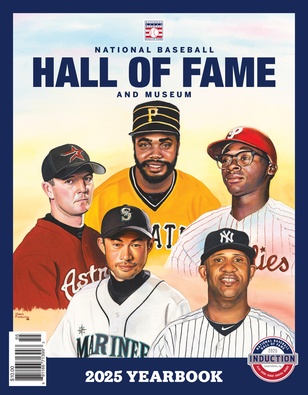 2025 National Baseball Hall of Fame Yearbook - Official Super Bowl