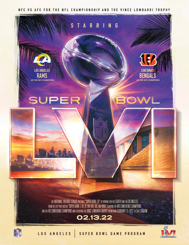 Official Super Bowl 57 LVII 2023 Superbowl Program - National Edition:  5051173802897: : Books