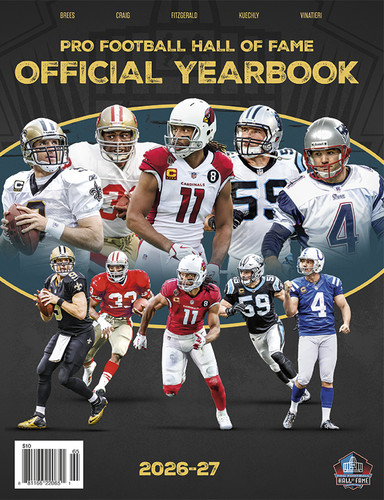 2026 PRO FOOTBALL HALL OF FAME YEARBOOK