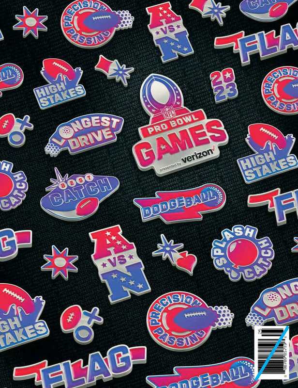 OFFICIAL 2023 PRO BOWL GAMES MAGAZINE