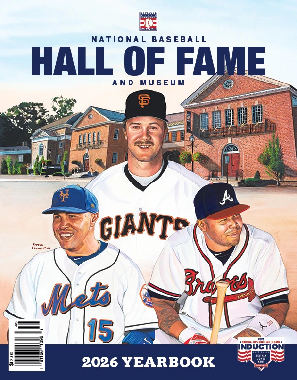 The National Baseball Hall of Fame welcomes the Class of 2026