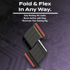 LINKUP - AVA5 PCIE 5.0 Riser Cable | RTX5090 RX9070 GPU Ready | x16 128GB/s Speed | Compatible with PCIe 4.0 | Designed for SSUPD | Double Reverse Ver.2, Black 14cm (Total Length 16cm)