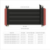 LINKUP - AVA5 PCIE 5.0 Riser Cable | RTX5090 RX9070 GPU Ready | x16 128GB/s Speed | Compatible with PCIe 4.0 | Designed for ITX | Double Reverse Ver.2, Black 21cm (Total Length 23cm)