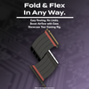LINKUP - AVA5 PCIE 5.0 Riser Cable | RTX5090 RX9070 GPU Ready | x16 128GB/s Speed | Compatible with PCIe 4.0 & WRX80/WRX90E | Right Angle Ver.3, Black 10cm (Total Length 14cm)