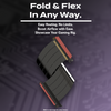 LINKUP - (for FormD T1) PCIE 5.0 Riser Cable | RTX5090 RX9070 GPU Ready | x16 128GB/s Speed | Compatible with PCIe 4.0 | Designed for Mini ITX Case | Double Reverse Ver.3, Black 18cm