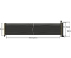 100 cm - PCIE 3.0 16x Shielded High Speed Riser Cable Premium | Straight Socket *** Discontinued***