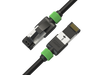 Cat7 Ethernet Patch Cable/s-7 FT (2 Pack) 10G Double Shielded S/FTP