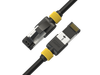 Cat7 Ethernet Patch Cable/s  - 5 FT (6 Pack) 10G Double Shielded S/FTP