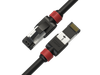 Cat7 Ethernet Patch Cable/s - 1 FT (12 Pack) 10G Double Shielded S/FTP