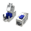 Cat8 RJ45 Keystone Connectors (6-Pack) 40G S/FTP for 22AWG-24AWG Cables