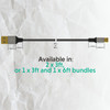 Reversible Micro USB Cable Braided w/PVC Jacket - 3FT / 3FT 2-pack