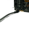 Reversed Z-Shaped SLI Bridge Premium Twin-Ax Shielded [40 cm]