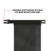 75 cm - PCIE 3.0 16x Shielded High Speed Riser Cable Premium | 90 Degree Socket *** Discontinued***