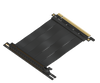 10 cm - PCIE 3.0 16x Shielded High Speed Riser Cable Premium | 90 Degree Socket *** Discontinued***